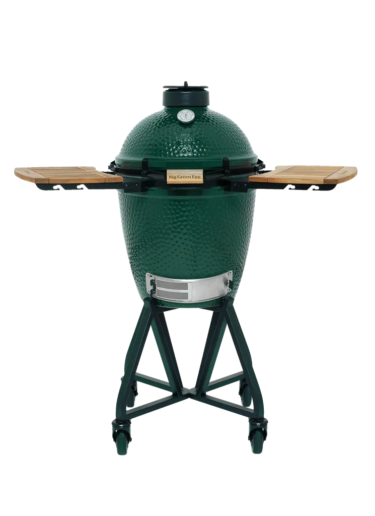 BIG GREEN EGG MEDIUM СЪС СТОЙКА И МАСИЧКИ